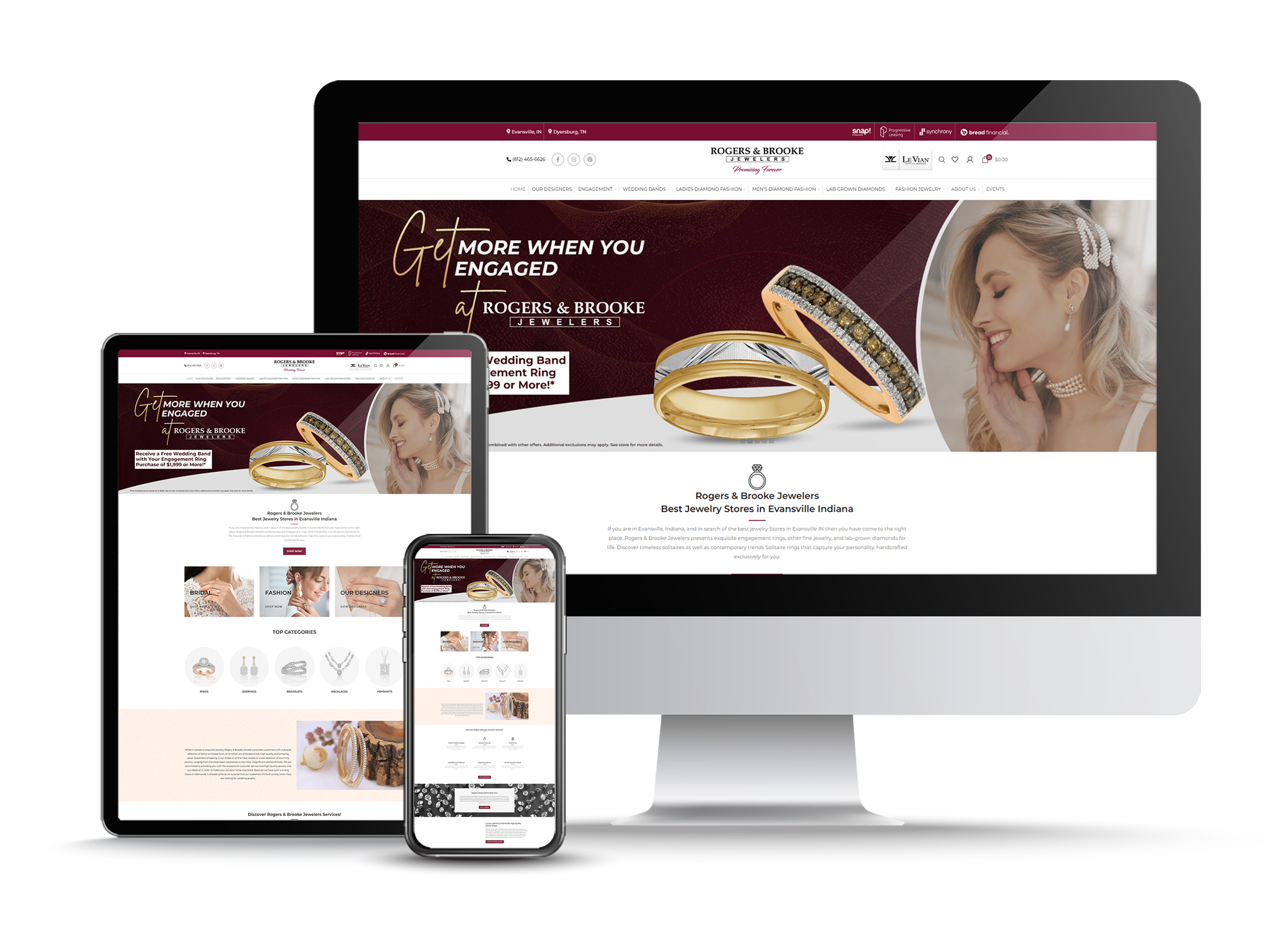 Web Design for Jewelers 1 Desktop Mockup2